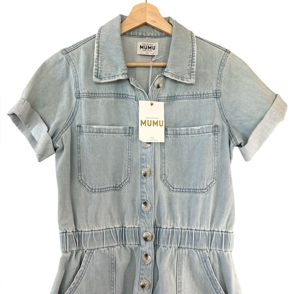 NWT Show Me Your Mumu Cannon Romper in Dockside - Picture 7 of 12